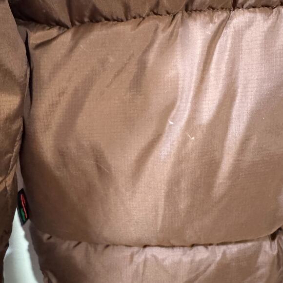 H&M Brown Cropped Puffer Jacket Y2K-Style Puffer (US Kids Size 12 / Women’s XXS) - Picture 5 of 5